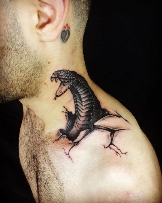 snake tattoo