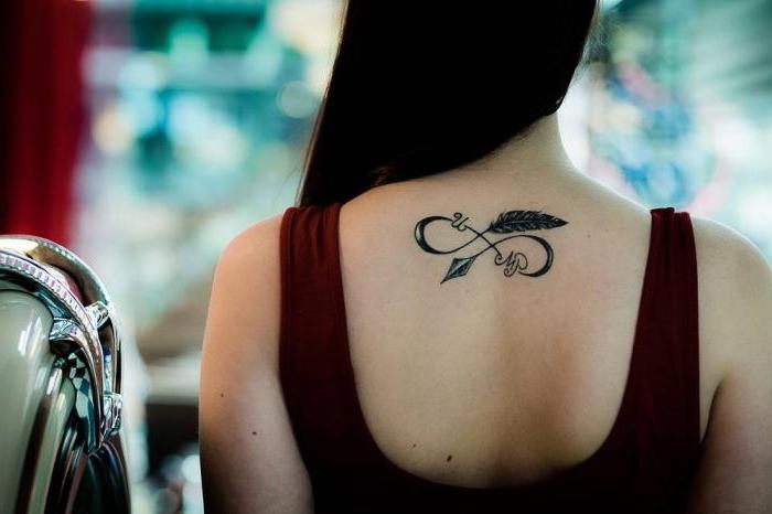 signification de la flèche pour les tatouages de filles