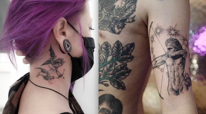 Τατουάζ τατουάζ strelets 1 foto τατουάζ