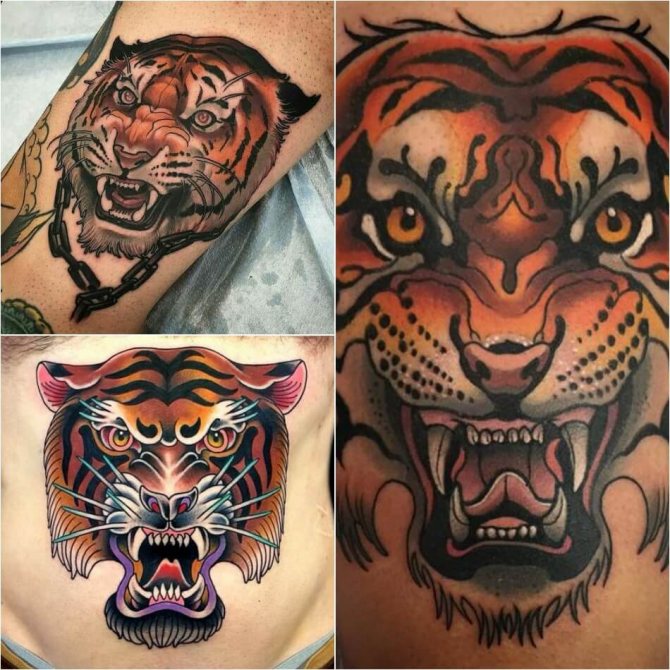 Tattoo tiger - tattoo newskool tiger - tattoo newskool tiger