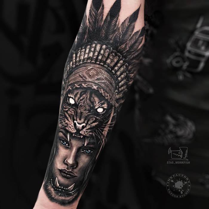 tetování tygra pro muže