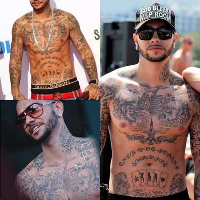 tatumati - tatumati på brystet - tatumati på maven