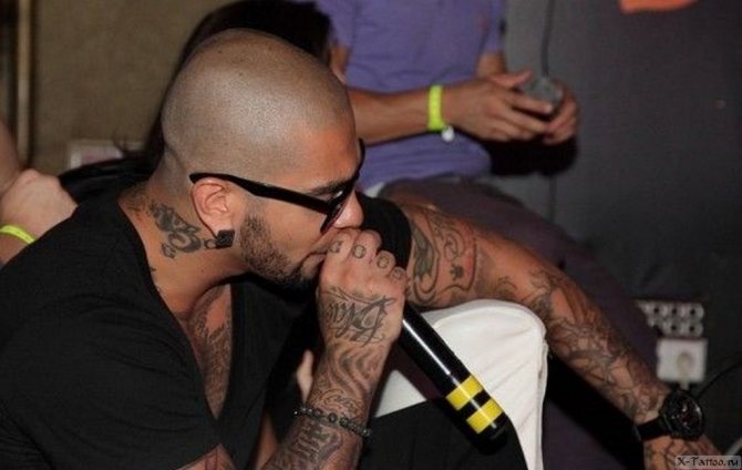 Tattoo of Timati
