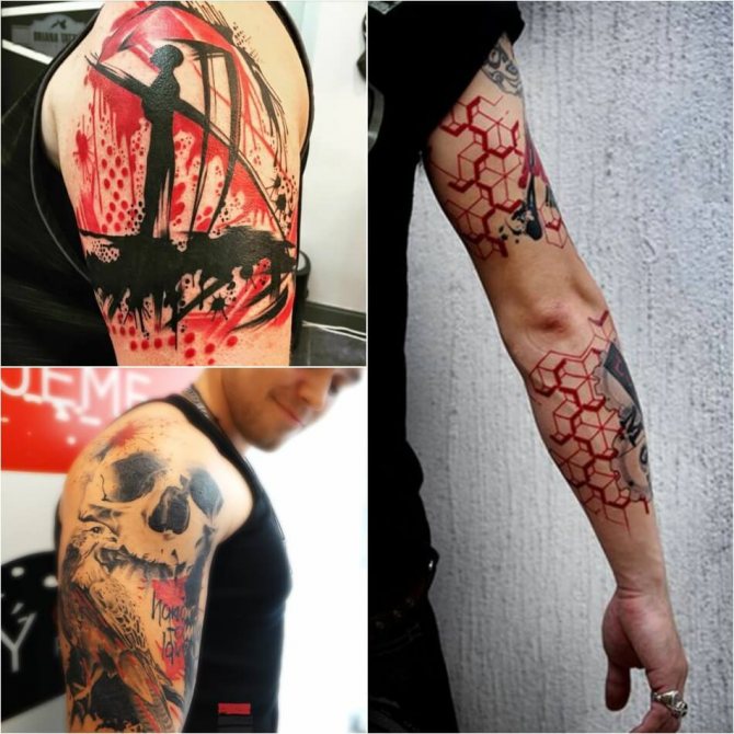 Tattoo Tres Polish - Tattoo masculin Tres Polish - Tatsu Tres Polish pour hommes