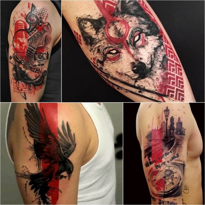 Tattoo Tres Polish - Tattoo masculin Tres Polish - Tatsu Tres Polish pour hommes