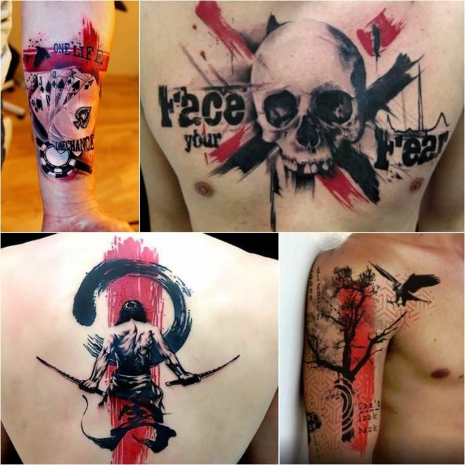 Tattoo Tres Polish - Tattoo masculin Tres Polish - Tatsu Tres Polish pour hommes