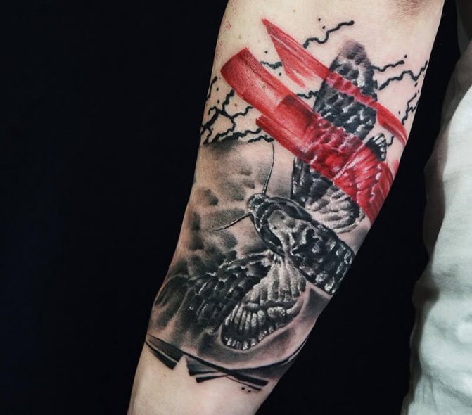 Tatouage Trash Polka - Réalisme Tresh Polka Tattoo