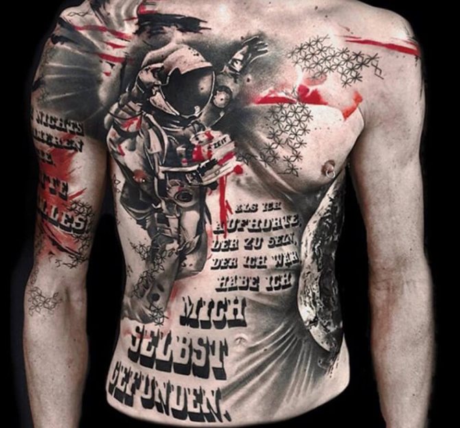 Tatouage Trash Polka - Réalisme Tresh Polka Tattoo