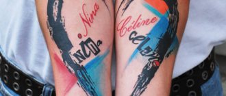 Tattoo trash polka dot - Tattoo trash polka dot style