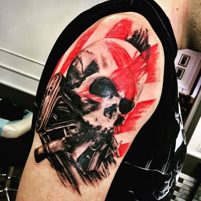 Tattoo Trash Polka - Tattoo Trash Polka - Tattoo Skull Trash Polka