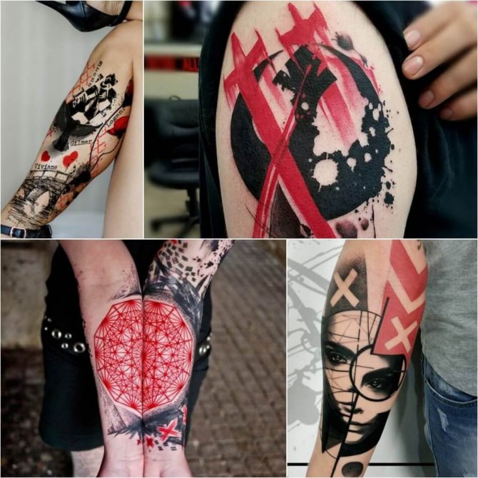 Tattoo Tresh Polka - Tattoo Tresh Polka pour femmes - Tattoo Tresh Polka pour filles