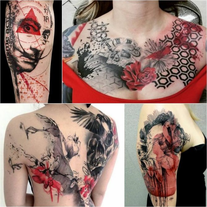 Tatouage trache polka - Tatouage trache polka pour femme - Tatouage trache polka pour filles