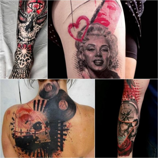 Tatouage trache polka - tatouage trache polka pour femme - tatouage trache polka pour fille