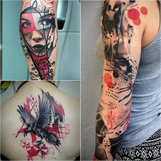 Tattoo Tresh Polka - Tattoo Tresh Polka pour femmes - Tattoo Tresh Polka pour filles