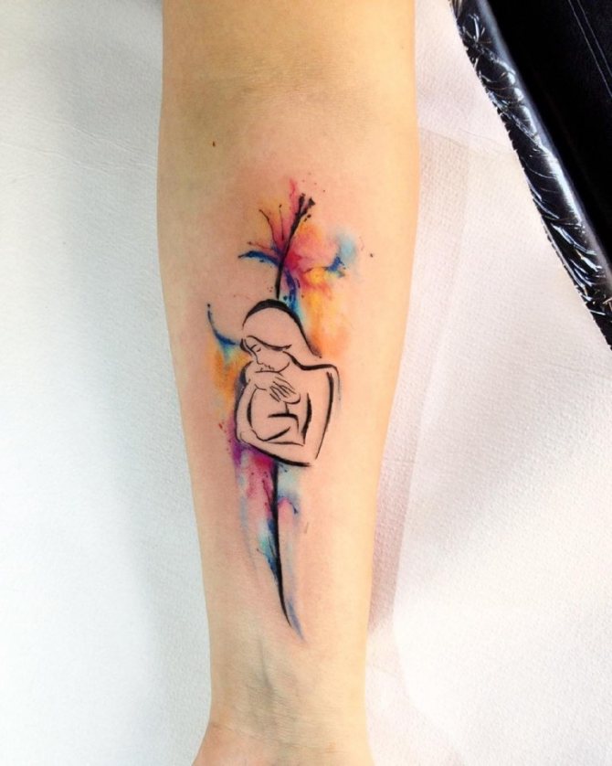 Tatuaggio dedicato ai bambini