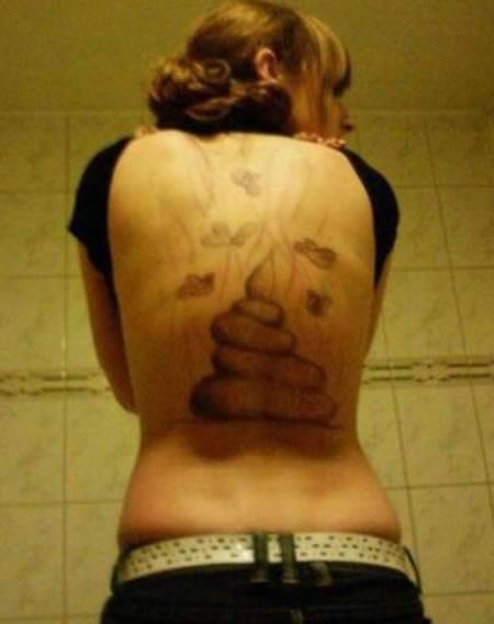 Tetování pro odplatu (7 fotografií)