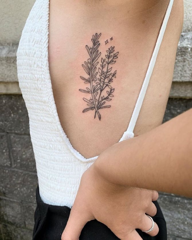 minimalism tattoo for girls