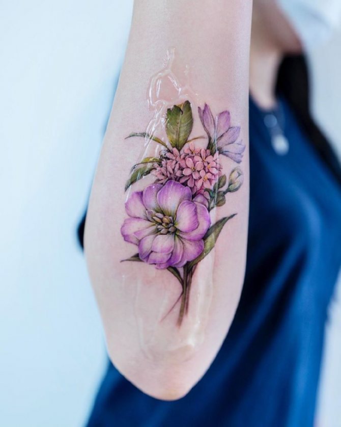 Realism style tattoo