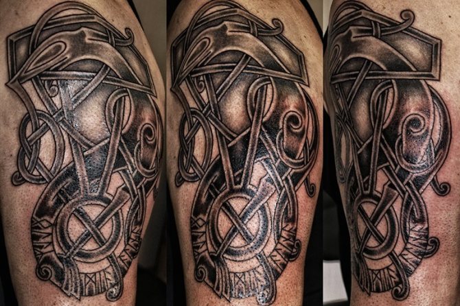 ヴァイキングの刺青