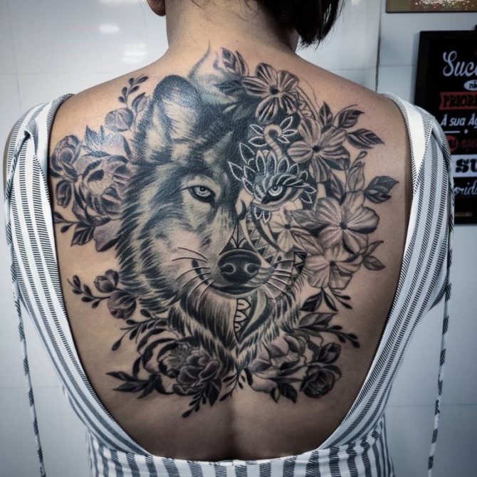 tatuaggio significato lupo