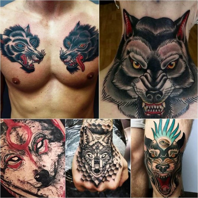 Τατουάζ Wolf - Τατουάζ Wolf για άνδρες - Τατουάζ Wolf Male - Wolf Tattoo Σημασία και σκίτσο