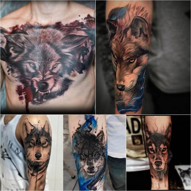 Τατουάζ Wolf - Τατουάζ Wolf για άνδρες - Τατουάζ Wolf Male - Wolf Tattoo Σημασία και σκίτσο