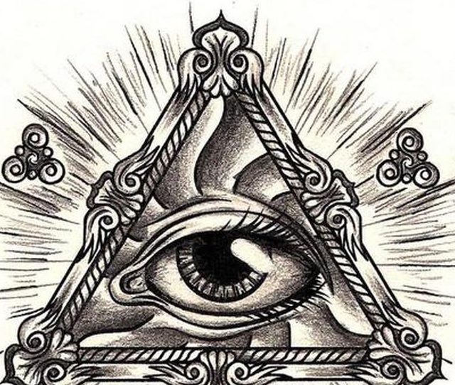 Tatouage de globe oculaire