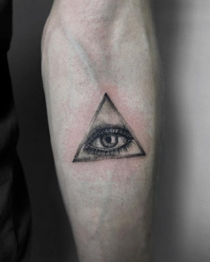 eye tattoo
