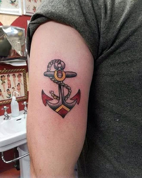 Tetování kotvy