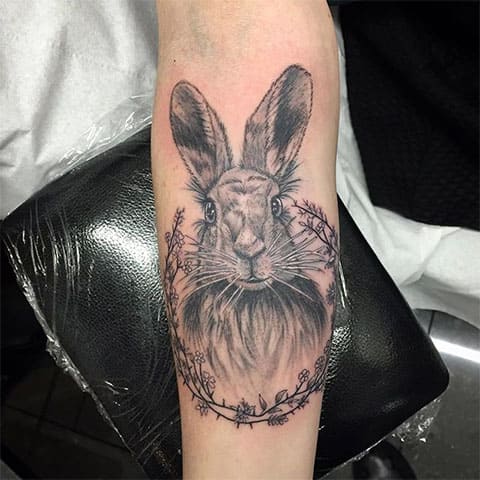 Τατουάζ λαγός