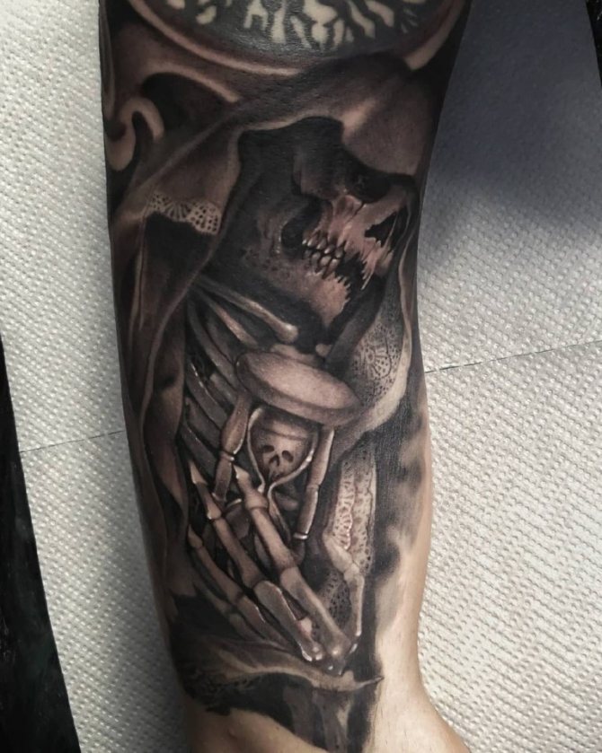 Татуировка на живота и смъртта