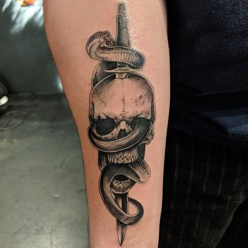 Tatouage de serpent. Signification pour les filles, les hommes, croquis, photos