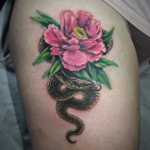 Tatouage de serpent. Signification pour les filles, les hommes, croquis, photos