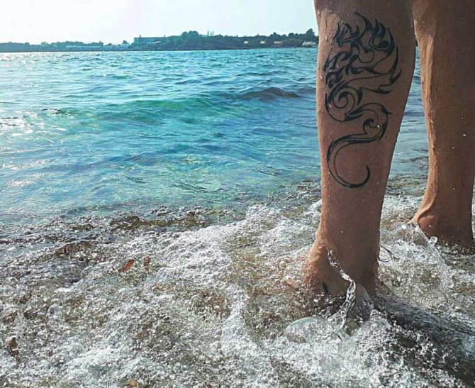 Marques et symboles de tatouage ayant une signification