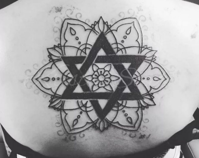 Tetování Davidovy hvězdy