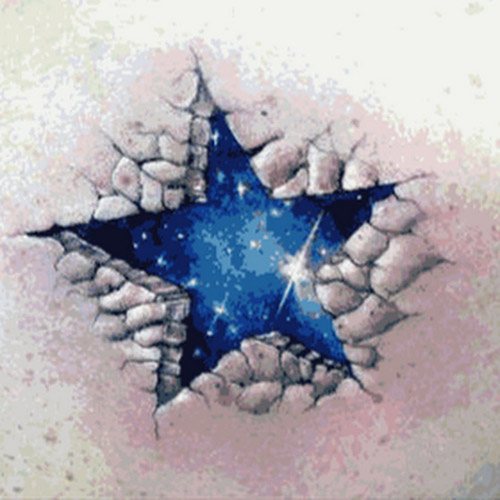 Tatuaje del cielo estrellado. Significado