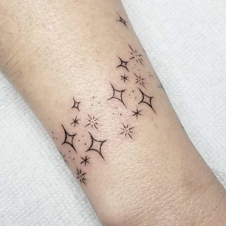 étoiles tatouées