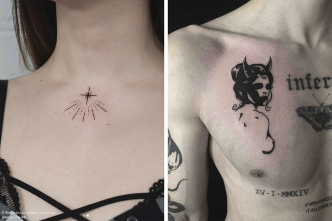 Tatouage d'un jeune de 18 ans