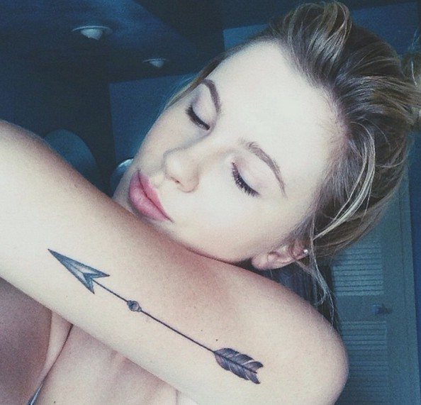 Tattoo of Ireland Baldwin