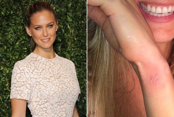 Tattoo of Bar Refaeli