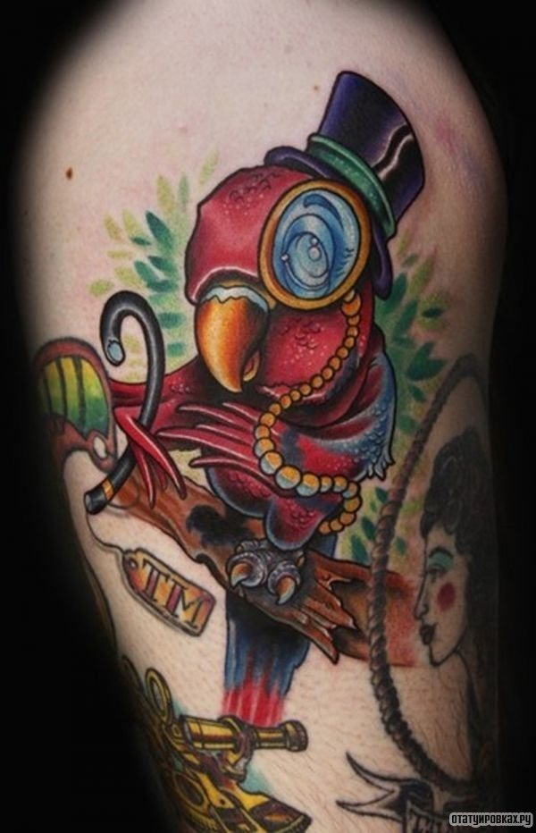 Tatouage en forme de cylindre