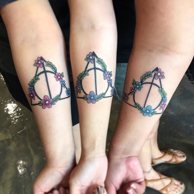 Deathly Hallows tattoo