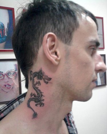 Tatouage d'un dragon. Photo, signification, croquis pour filles, hommes. Photo