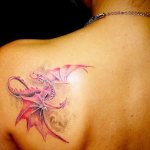 Dračí tetování. Fotografie, význam, návrhy pro dívky, muže. Foto
