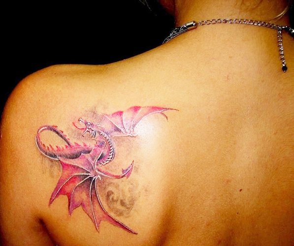 Tatouage de dragon. Photos, significations, dessins pour filles, hommes. Photo