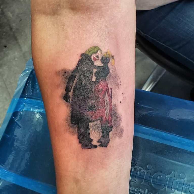 joker tattoo