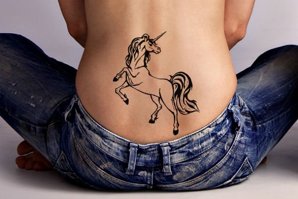 Einhorn Tattoo Foto