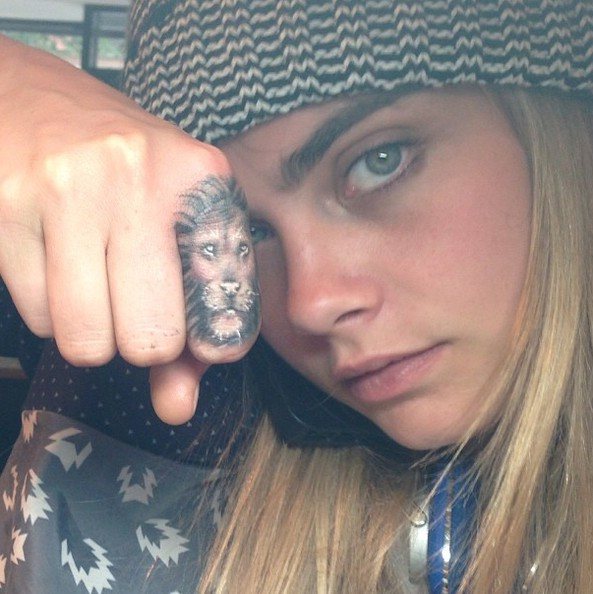 Cara Delevingne tattoo