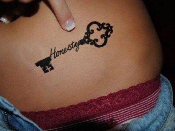 Chiave del tatuaggio