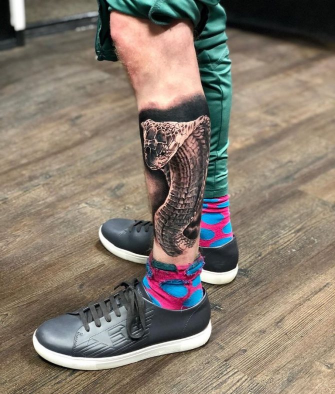Signification du tatouage du cobra